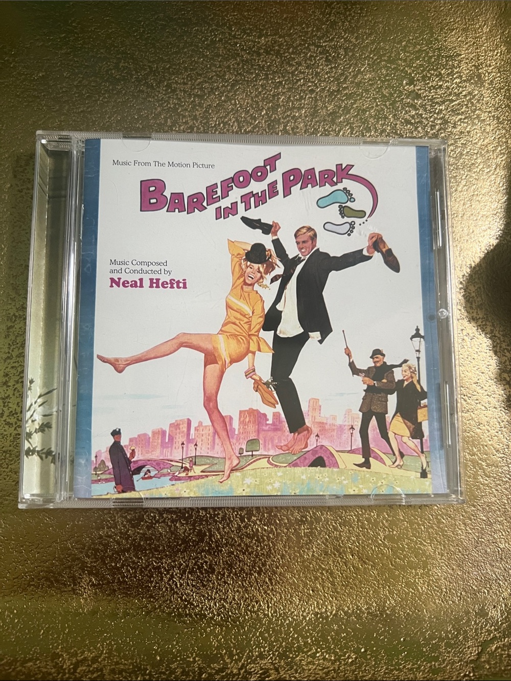 #2163**Vintage Barefoot in the Park Soundtrack CD - White & Pink Cover Art